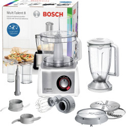 Robot kuchenny Bosch Haushalt MC812S814, 1250 W, srebrny, biały