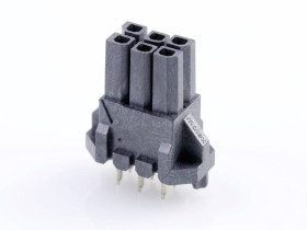 Molex 447690602 Listwa kołkowa, męska, do wbudowania, standardowa, piny: 6, 1 szt.