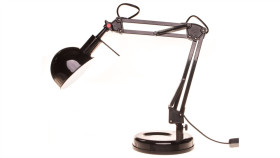 Lampka Biurkowa Max 10W Led E14 Ip20 Ii Klasa Pixa Kt-40-B Czarny 19301