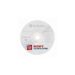 Płyta DVD-R VERBATIM 4,7GB 10szt 16x kpl.10szt