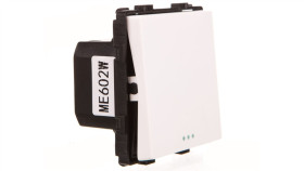 Touchme Mechanizm Łącznik Pojedynczy Schodowy Biały Me602w