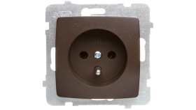 Karo Gniazdo Pojedyncze Z/U Czekoladowy Metalik Gp-1Sz/M/40