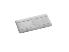 Minipuszka pop-up do wyposażenia 8 (2x4) modułów aluminium 054013 LEGRAND