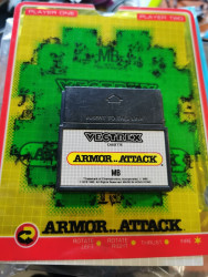Vectrex game + overlay: Armor Attack