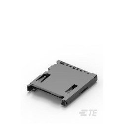 TE Connectivity 1939870-1 PCMCIA Connector Female 9 Contacts 1 Row Right Angle