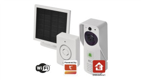Gosmart Dzwonek Wideo Ip-09D Z Wi-Fi, Akumulatorem I Panelem Solarnym H4030