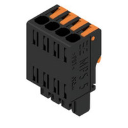 Złącze PCB 4 -pinowe raster 5mm Montaż na płytce drukowanej Żeński Weidmüller