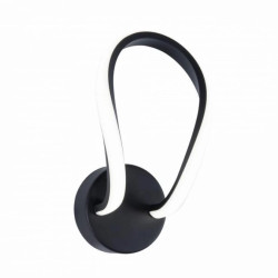 Kinkiet lampa ścienna ERDA kolor czarny aluminium/metal, LED 480 Lm barwa regulowana IP20 19600W-BK Zuma Line