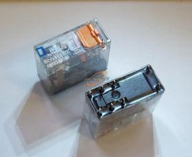 PRZEKAŹNIK RCI484BB0 2-POLE 2x8A 110VDC +LED + PRZYCISK TEST