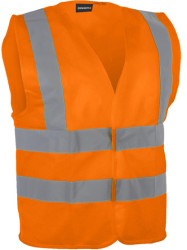 GILET HV ORANGE 4 BANDES L