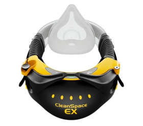 Maska ochronna z wymuszonym przepływem powietrza Zasilacz Zasilany Cleanspace