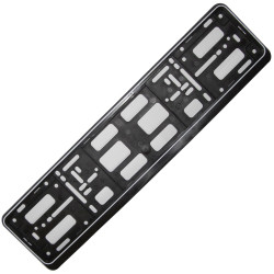 HP Autozubeh&#xF6;r 18550 Plastic Licence plate holder Black 15x530x135mm Car Styling