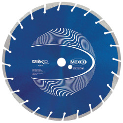 MEXCO ASX1035025 Asphalt X10 Grade Diamond Blade 350 x 25.4mm