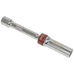 Sealey AK6570 Spark Plug Socket &#x2B; Universal Joint 14mm 3/8&quot;SqDrive 12Point 150mm