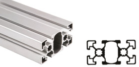 Profil 45 x 90 mm Bosch Rexroth Profil rozpórki długość 3000mm rozmiar rowka 10mm liczba rowków 6 Aluminium
