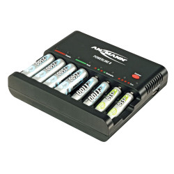 Ansmann 1001-0006-UK Powerline 8 NiMH Battery Charger 1-8 AA/AAA