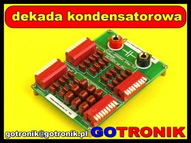 Dekada kondensatorowa 1nF - 10uF