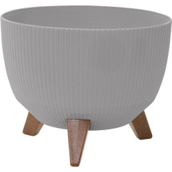 Siena Garden OSLO STRIPE LA963-27 Planter polipropylen szary