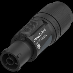 Jack, 2 pole + PE, cable assembly, 1.0-2.5 mm², NAC3F-TRUE1-L