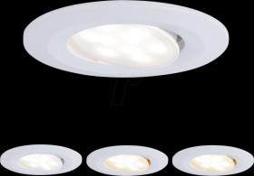 99934 Calla flush mounted fixture, 5 W, 4000 K, 30°, round, white