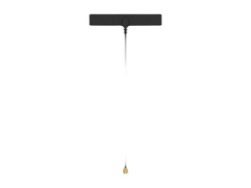 Kierunkowy Antena wielopasmowa Dipolowa, zewnętrzna L000619-05 Klej, Złącze męskie SMA Belka T Męskie, TE Connectivity