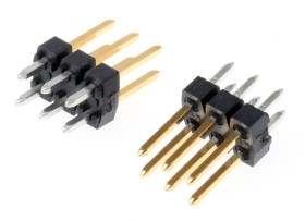 Złącze szpilkowe 6-pinowe C-Grid III raster: 2.54 mm Prosty 2-rzędowe Molex Otwór przelotowy 350 V Bez osłony