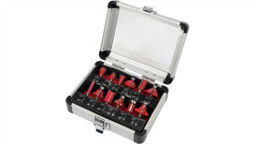 Zestaw Frezów Widiowych Do Drew.Trzpień Fi 6Mm 12 Cz.