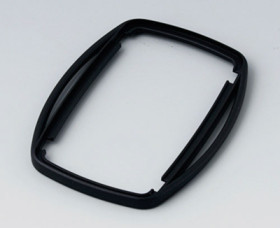 Intermediate ring, PMMA, (H) 79.99 mm, black, for enclosure, B9006756