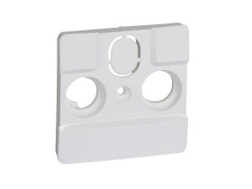 NILOE SELECTION Plakietka do gniazd TV perła 762460 LEGRAND