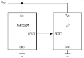 3-Pin, Low-Power µP Reset Circuits