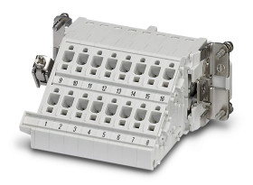 Wzmocnione złącze zasilania 16-pinowe Phoenix Contact 16A 500 V Żeński