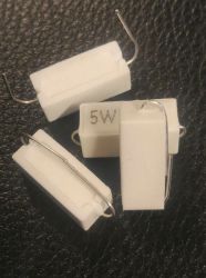 Rezystor 0,1R 5% 5W osiowy