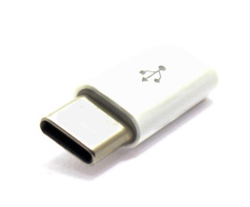 Adapter męski USB C/żeński mikro USB Vitalco
