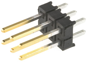 Złącze szpilkowe 6-pinowe TSW raster: 2.54 mm Prosty 2-rzędowe Samtec Otwór przelotowy 550 V Bez osłony