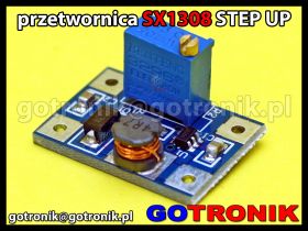 Przetwornica napięcia SX1308 Step up