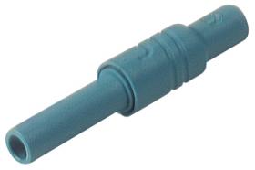 KUN S BL Gniazdo na przewód, 4mm, bezp., przykręc., niebieskie, 1000V=/~, kat.III, 24A, Hirschmann, 934096102, KUNSBL