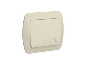 AKORD Wyłącznik schodowy beżowy AW6/12 KONTAKT SIMON