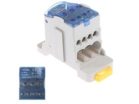 Blok rozdzielczy na szynę DIN UKK80 80A