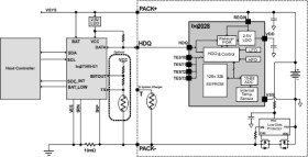 4Kb EEPROM with single-wire HDQ interface and temperature sensor