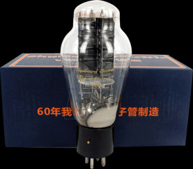 WE300B RSD Electron tube, directly heated triode, 4-pin, 5 V