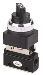 Zawór regulacyjny pneumatyczny 3/2 Ręczne G 1/8 RS PRO 1/8in