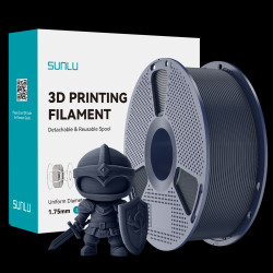 SUNLU PLA 1.75mm 1kg Midnight / Czarny, antracyt