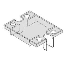 Osłona przekaźnika do użycia z: Seria SC (z wyjątkiem SCB i 125A)
