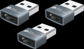 USB-AD203-3 Adapter USB 2.0 A plug &gt; C socket, set of 3