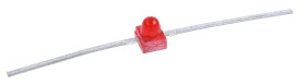 LED, THT, czerwona, 2-Pin, 1,8 V, 90°, Broadcom
