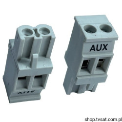 AKZ1100-2-5.08-LT-GY Header 2 Pins, Pitch 5.08 mm THT PTR-H