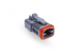 Złącze samochodowe 4-pinowe ITT Cannon 2-rzędowe Męski 13A Wtyk