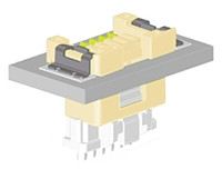 Gniazdo PCB 6 -pinowe raster: 1.5mm typu płytka – płytka Proste SMD