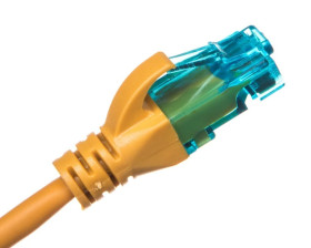 Kabel krosowy (Patch Cord) U/UTP kat.5e żółty 3m DK-1512-030/Y