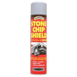 Hammerite 5092834 Stonechip Shield White Aerosol 600ml